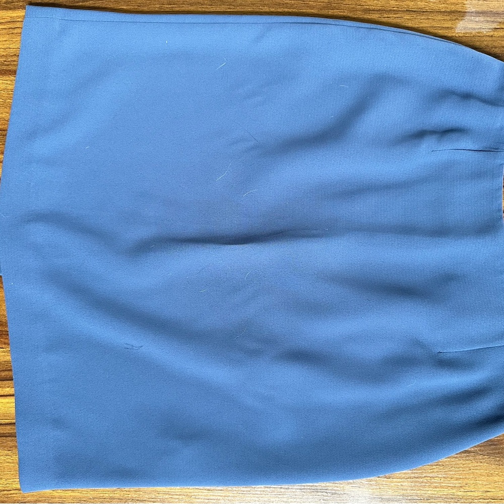 Blue formal A skirt